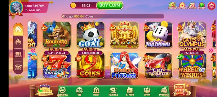 luck 33 game home